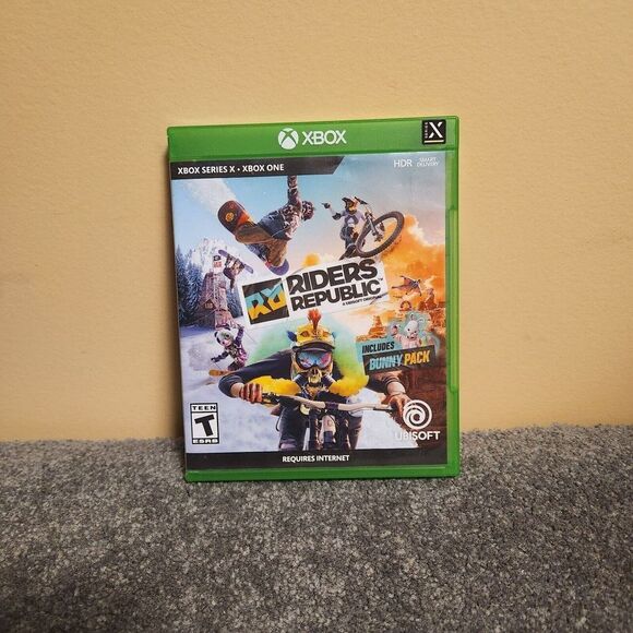 Riders Republic Game For Microsoft Xbox Series X Xbox One Tested and Working CIB - Picture 1 of 6